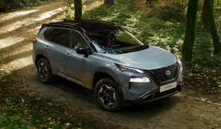 New Nissan X-Trail N-Trek - off-road front cornering 